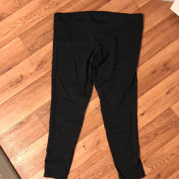 Charcoal grey maternity leggings - Picture 4 of 4